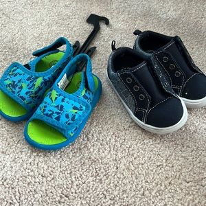 Brand New Size 4 Boys Sandal and Sneakers